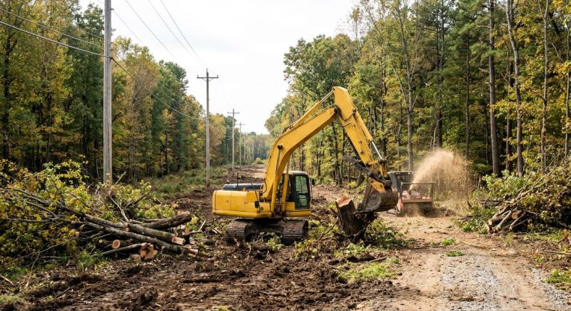 Pine Tree Clearing in Gwinnett County, GA