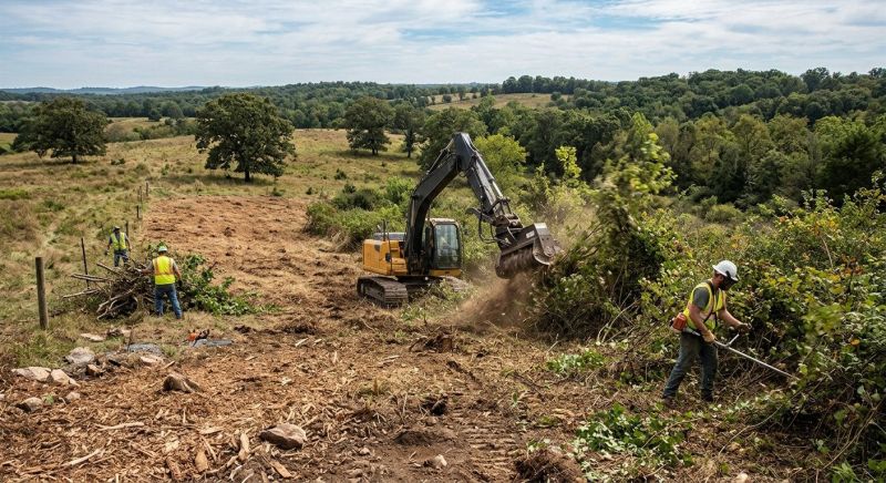 Acreage Clearing in Gwinnett County, GA