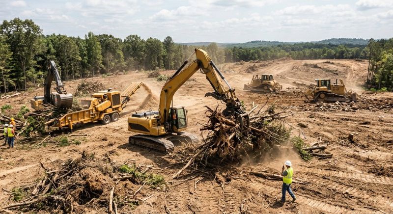 Commercial Site Clearing in Marietta, GA