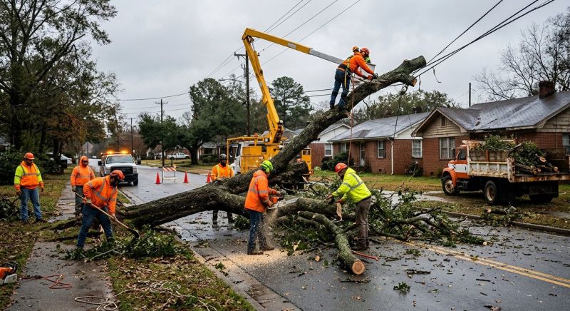 Fallen Tree Removal in Montgomery County, PA