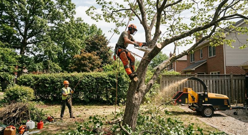 Mimosa Tree Removal in Montgomery County, PA